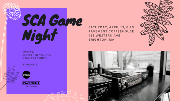 SCA Game Night: A Chill Alternative To Post-Expo Partying