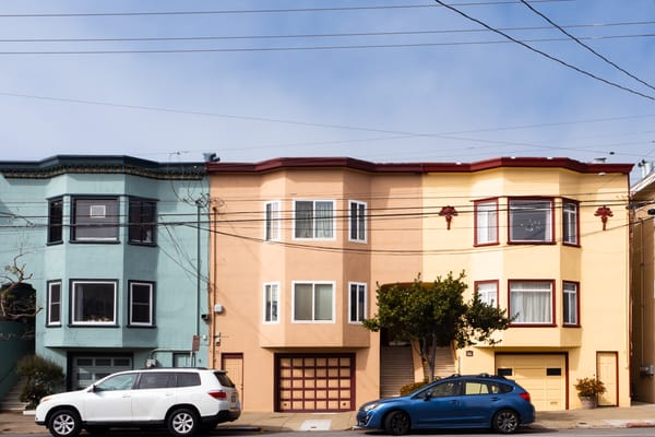 The double houses of San Francisco